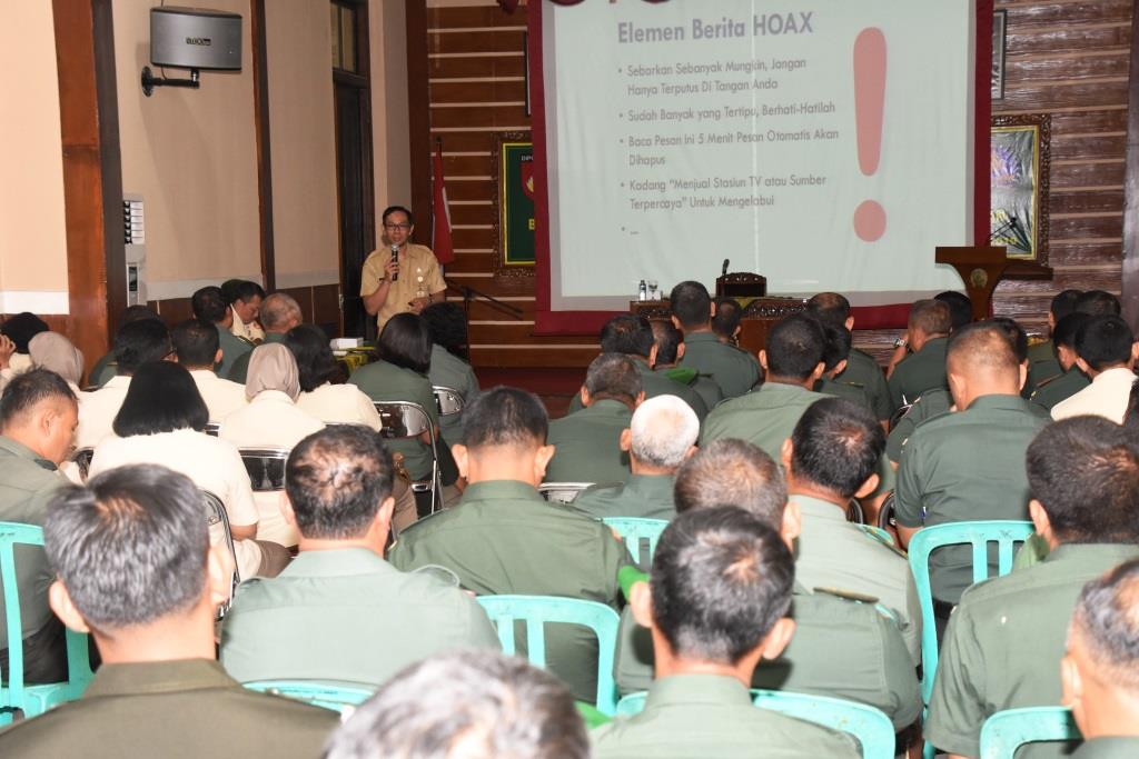 Sosialisasi Tentang Menangkal Berita Hoax